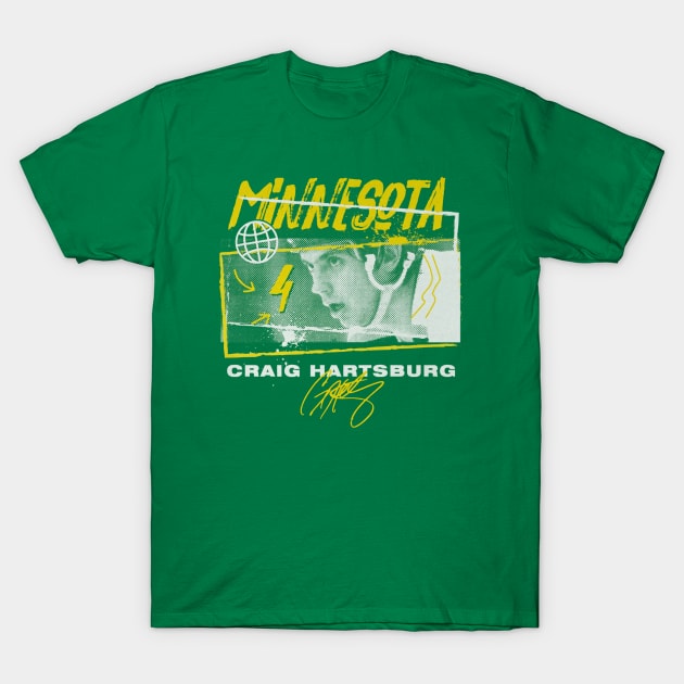 Craig Hartsburg Minnesota Tones T-Shirt by lavonneroberson